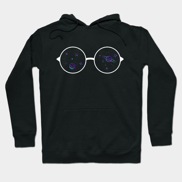 Glasses Hoodie by Kyra_Clay